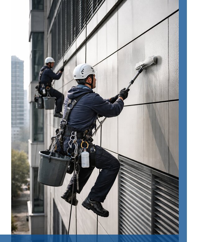 Мойка вентилируемого фасада в Канаше от 257 р. | ВЫСОТНИК-Кна