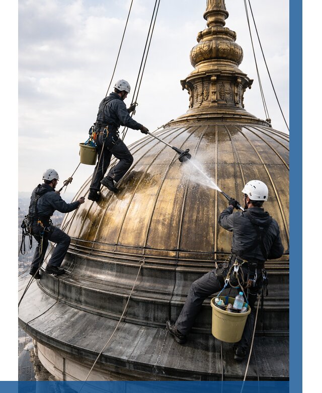 Мойка куполов и шпилей в Канаше от 8218 р. - заказать | ВЫСОТНИК-Кна