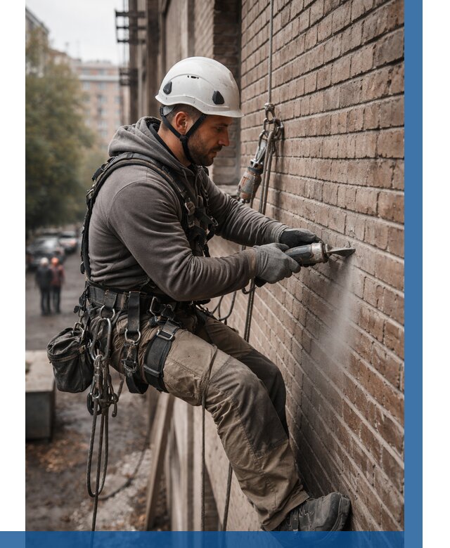 Расшивка кирпичных швов в Канаше от 616 р. | ВЫСОТНИК-Кна