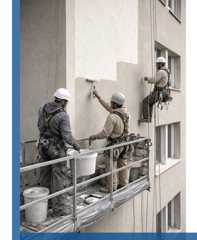 Покраска оштукатуренного фасада в Канаше под ключ с гарантией