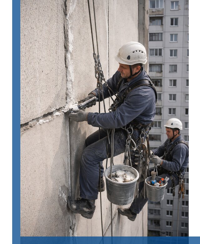Утепление межпанельных швов в Канаше профессионально и надежно