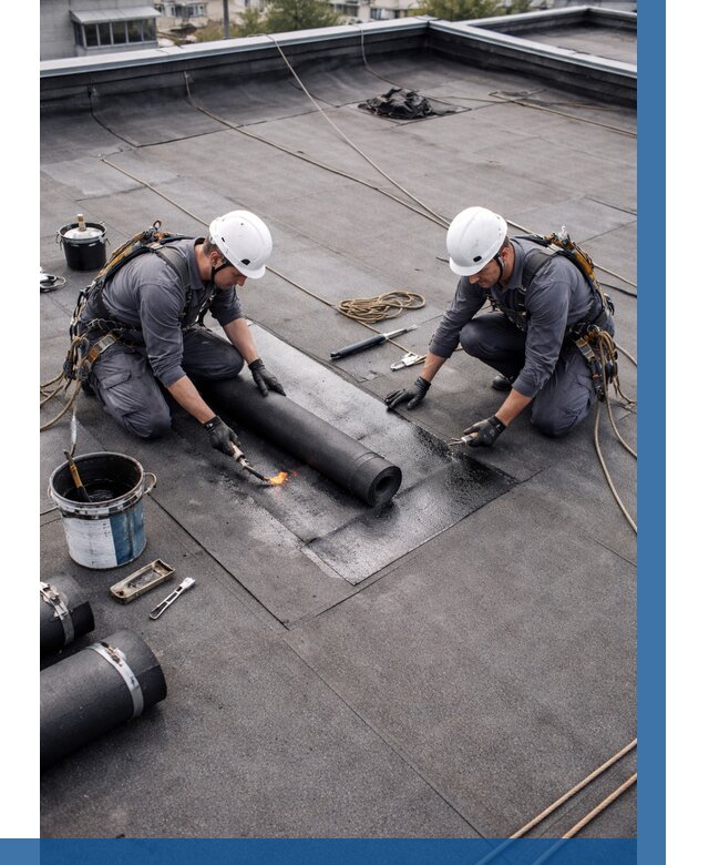 Ремонт мягкой кровли под ключ в Канаше от 719 р. | ВЫСОТНИК-Кна