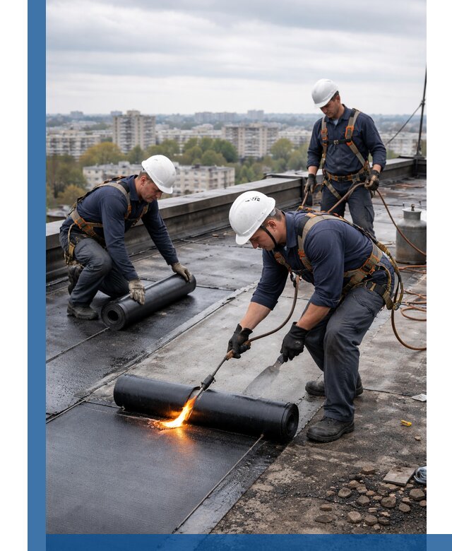 Ремонт наплавляемой кровли в Канаше качественно и надежно