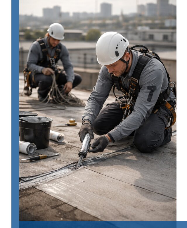 Аварийное и капитальное устранение протечек кровли в Канаше