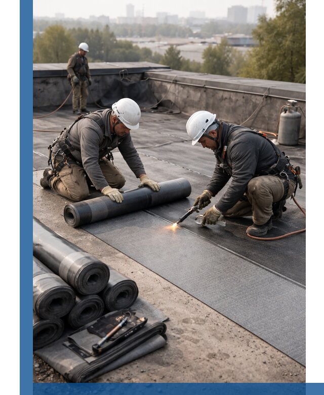 Монтаж мягкой кровли в Канаше профессионально и надежно