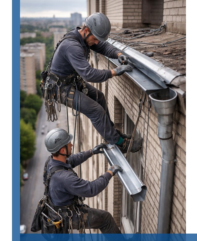 Ремонт водосточных желобов в Канаше, быстро и качественно