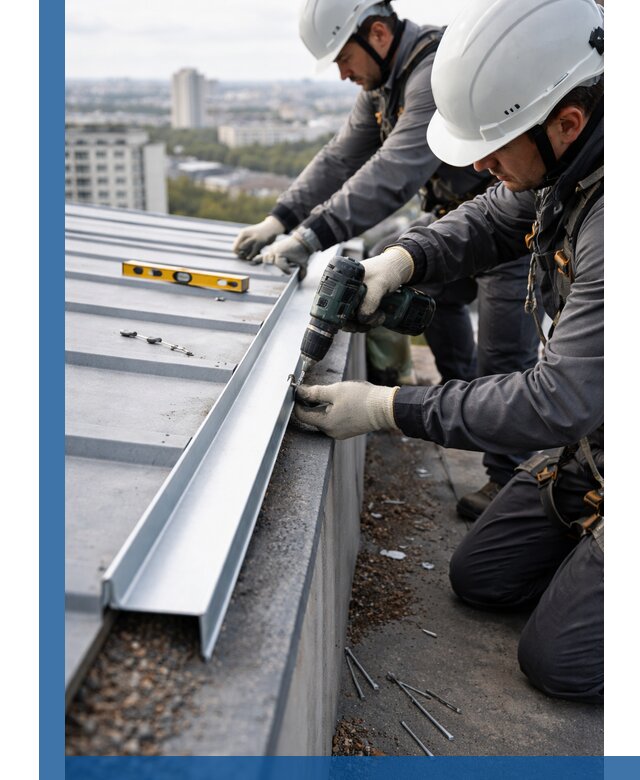 Монтаж капельника на кровле в Канаше с гарантией качества