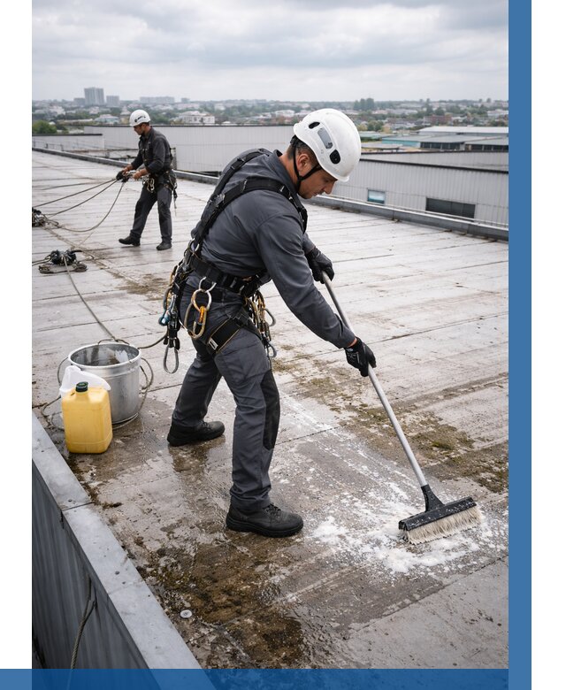 Очистка крыши по графику в Канаше от 7704 р. | ВЫСОТНИК-Кна