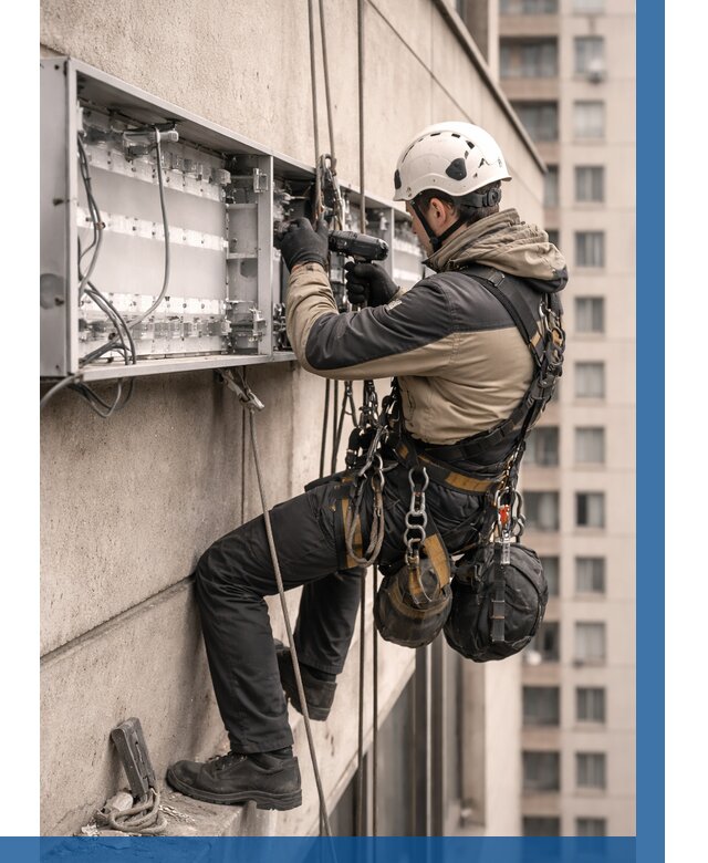 Ремонт вывески на высоте в Канаше от 4622 р. | ВЫСОТНИК-Кна