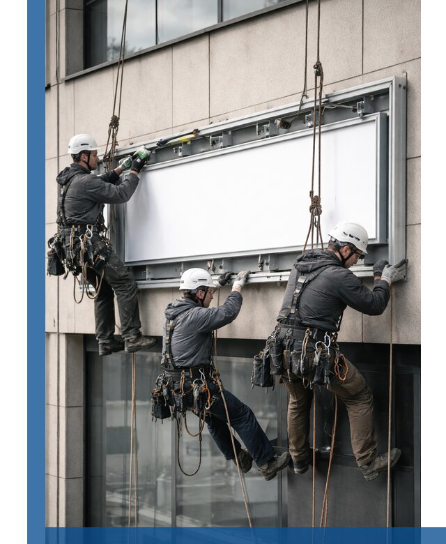 Профессиональный монтаж светового короба под ключ в Канаше