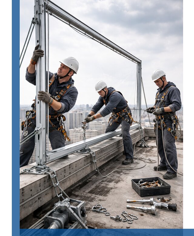 Монтаж крышных рекламных конструкций под ключ в Канаше