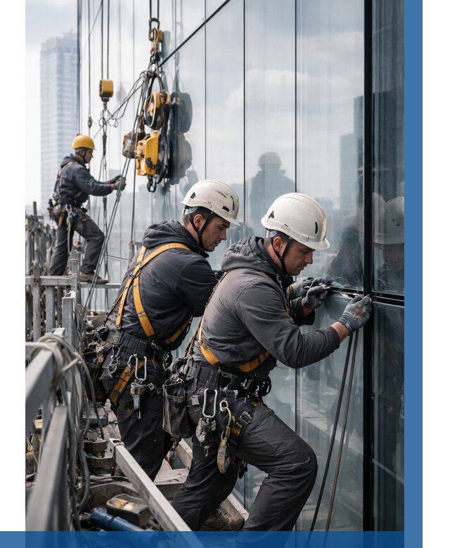 Структурное остекление фасадов в Канаше от 9758 р. | ВЫСОТНИК-Кна