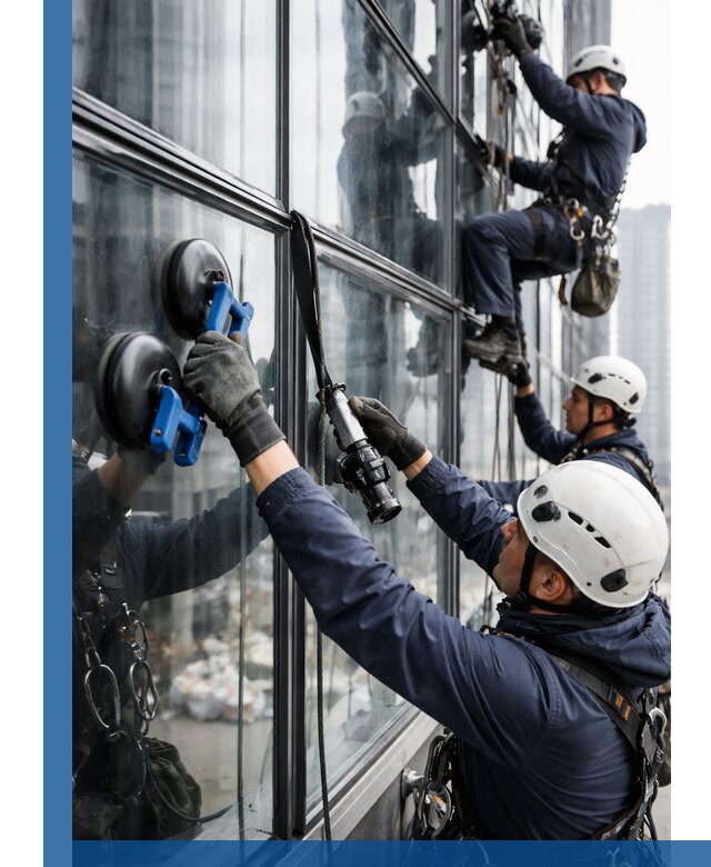 Радиусное остекление фасадов под ключ в Канаше с гарантиями