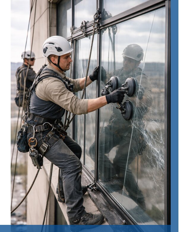 Замена стекла в витраже в Канаше под ключ от 8731 р. | ВЫСОТНИК-Кна