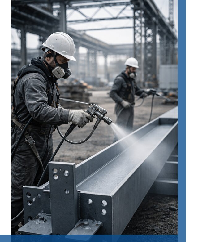 Антикорроз. обработка металлоконстр. в Канаше от 462 р. | ВЫСОТНИК-Кна