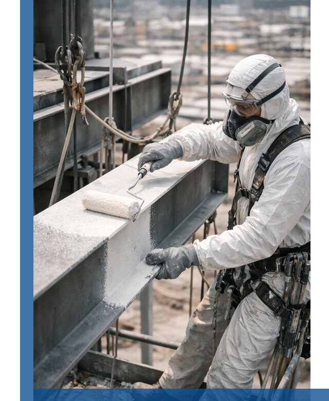 Профессиональная огнезащитная обработка металлоконструкций в Канаше