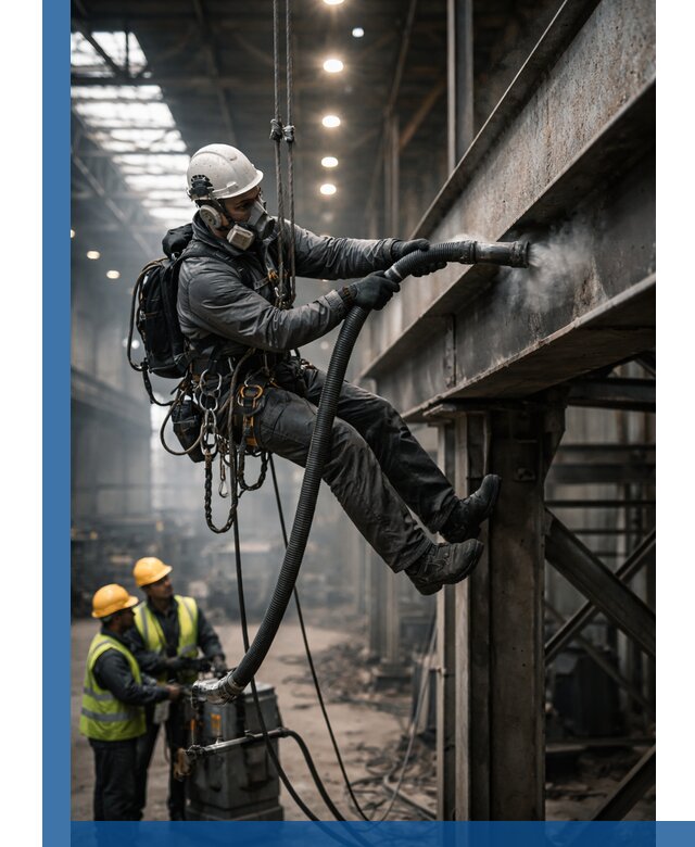 Обеспыливание конструкций в цехах промышленного производства в Канаше