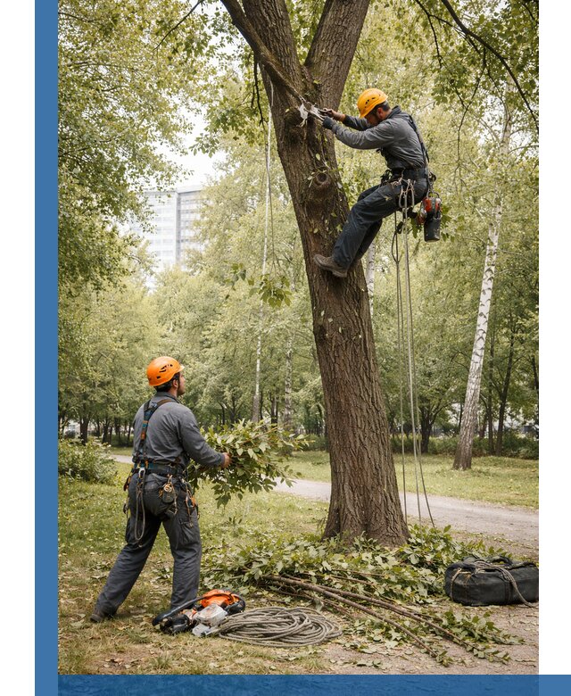 Санитарная обрезка деревьев в Канаше, профессионально и безопасно