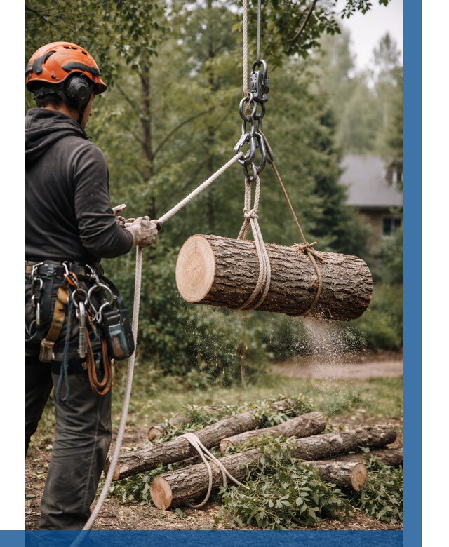 Валка деревьев частями в Канаше от 7704 р. | ВЫСОТНИК-Кна