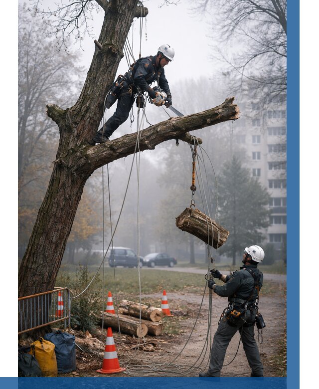 Удаление аварийных деревьев в Канаше от 15408 р. | ВЫСОТНИК-Кна