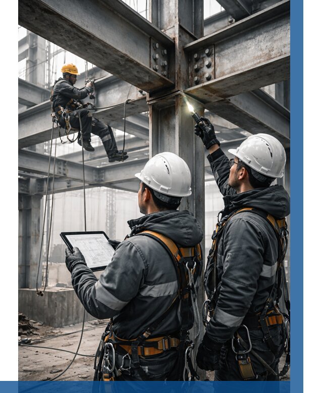 Обследование металлоконструкций в Канаше от 5650 р. | ВЫСОТНИК-Кна