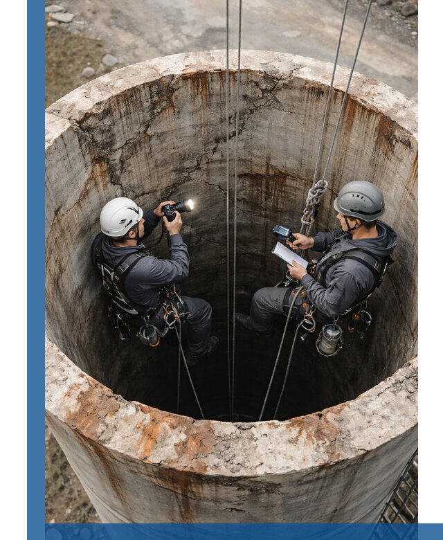 Обследование дымовой трубы: диагностика и оценка состояния в Канаше