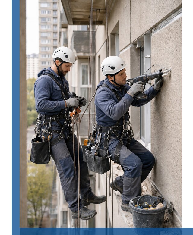 Промышленные альпинисты высотные работы и монтаж в Канаше